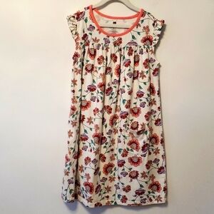 Tea Collection Girl's Floral Dress sz 12